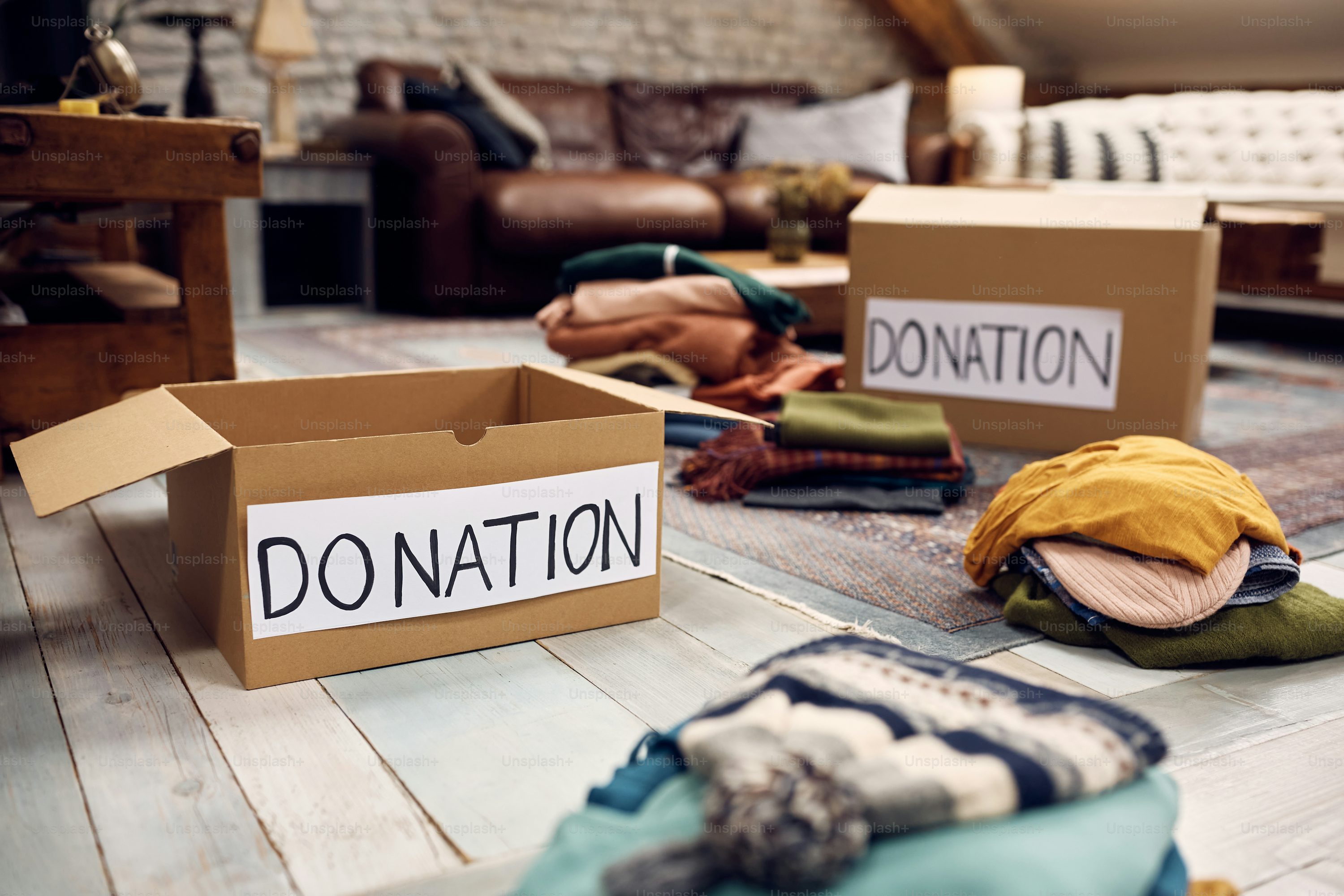 Donation illustration
